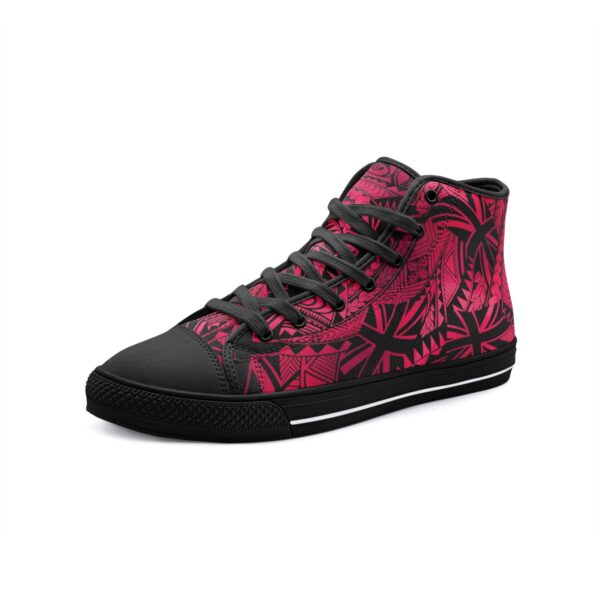 Unisex High Top Canvas Shoes - Image 4
