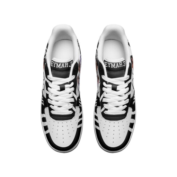Unisex Low Top Leather Sneakers - Image 3