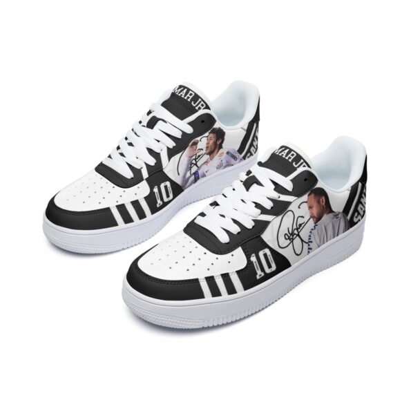 Unisex Low Top Leather Sneakers - Image 4