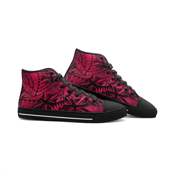 Unisex High Top Canvas Shoes - Image 6