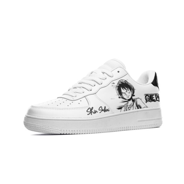 luffy and zoro shoes by shin sekai