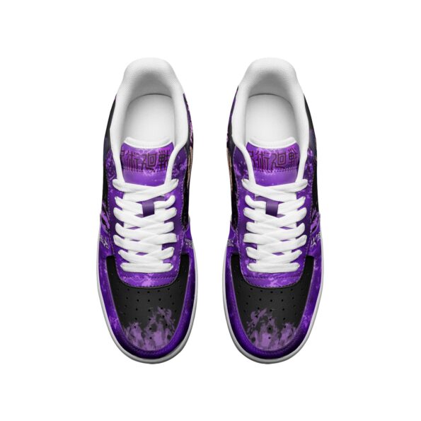 Unisex Low Top Leather Sneakers - Image 3