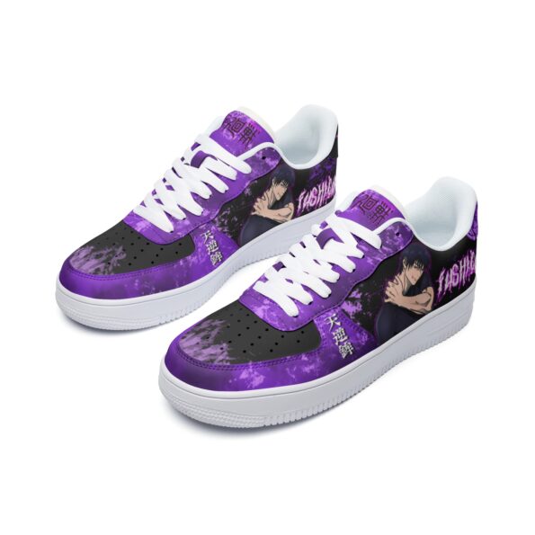 Unisex Low Top Leather Sneakers - Image 4