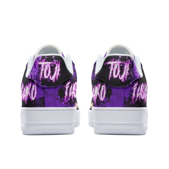 Unisex Low Top Leather Sneakers - Image 5