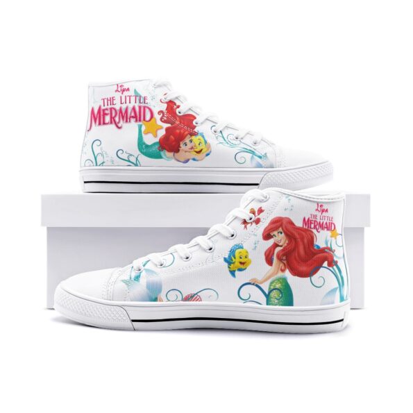 Unisex High Top Canvas Shoes - Image 2