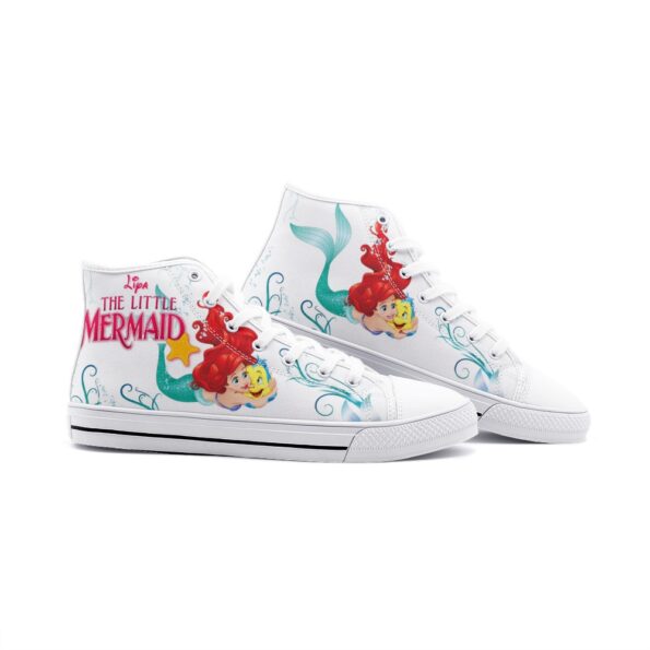 Unisex High Top Canvas Shoes - Image 3