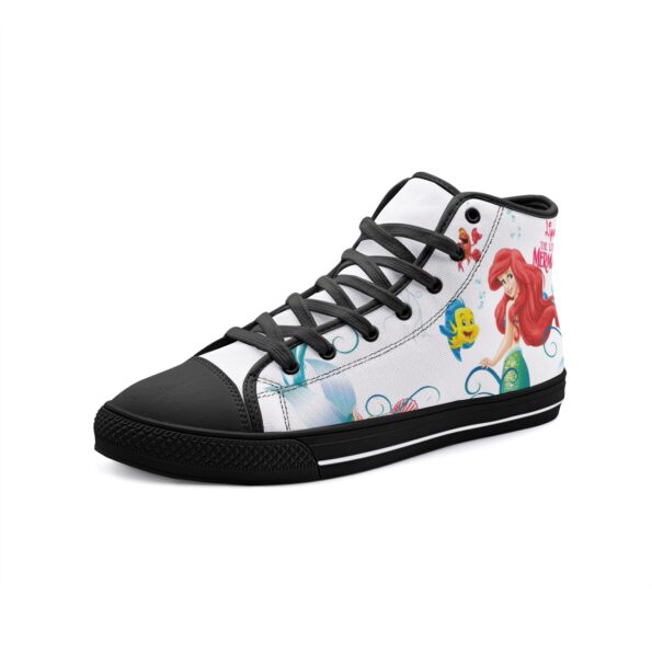Unisex High Top Canvas Shoes - Image 4