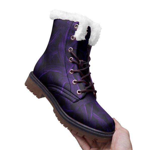 Unisex Lace Up Winter Boots Fashion Comfort Chukka Boots - Image 2