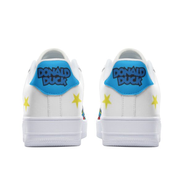 Unisex Low Top Leather Sneakers - Image 5