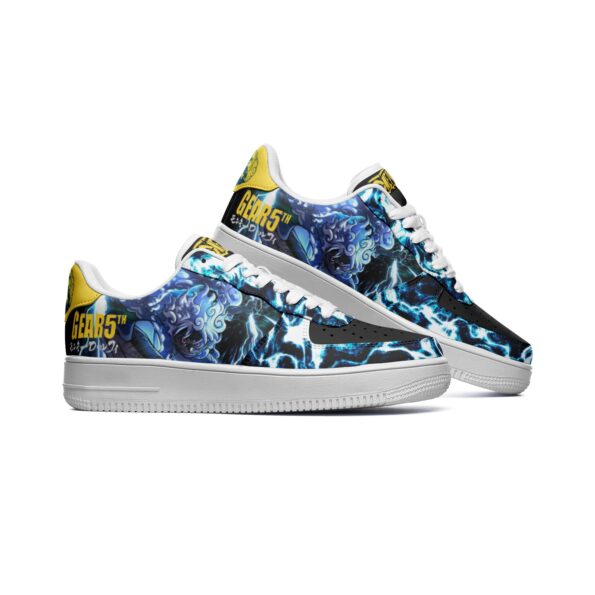 Unisex Low Top Leather Sneakers - Image 2