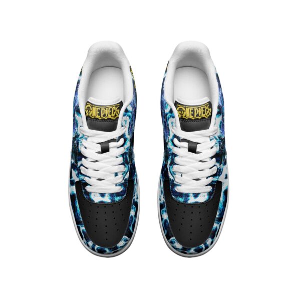 Unisex Low Top Leather Sneakers - Image 3