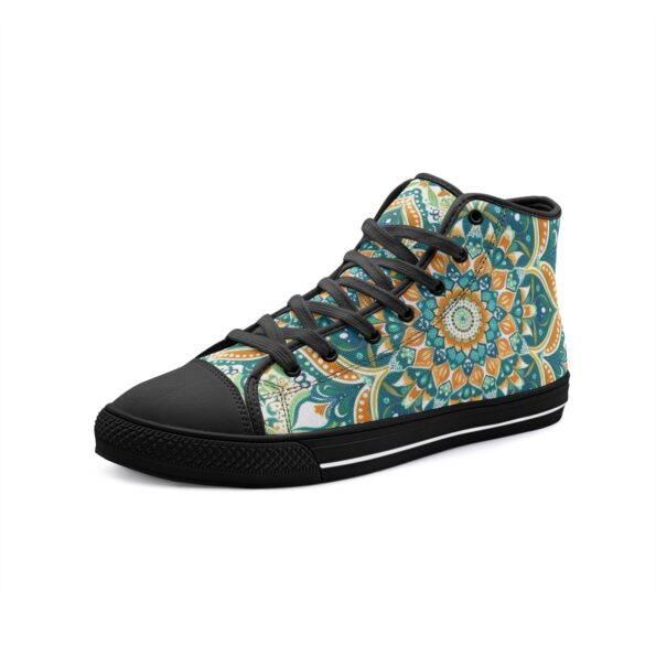 Unisex High Top Canvas Shoes - Image 4