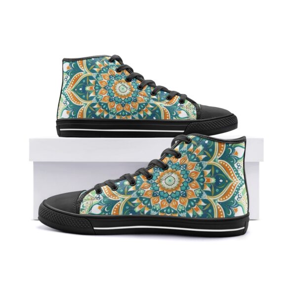Unisex High Top Canvas Shoes - Image 5