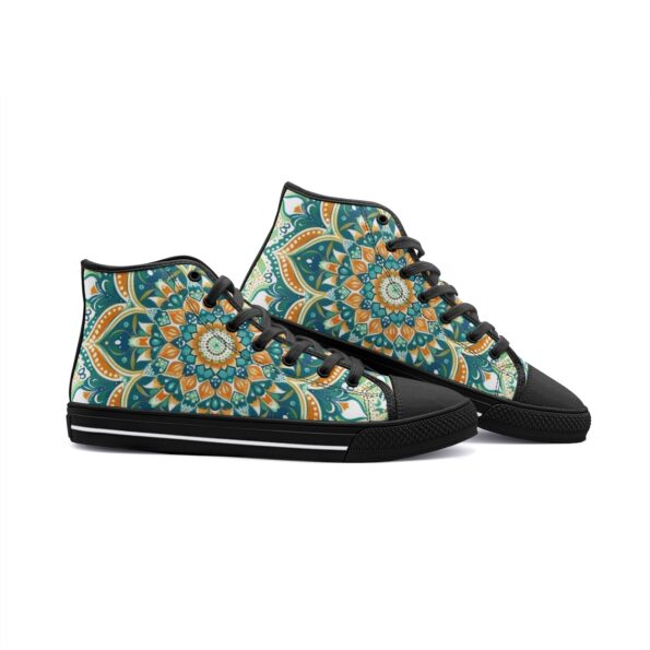 Unisex High Top Canvas Shoes - Image 6