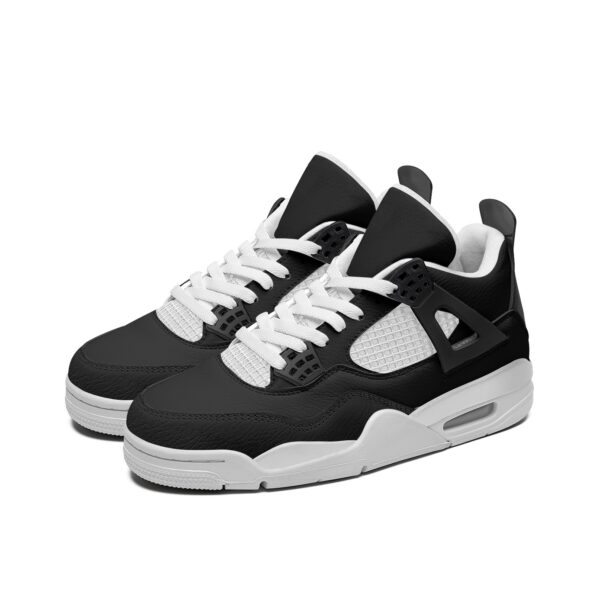 Unisex Non Slip Lace Up Breathable Fashion Sneakers - Image 2