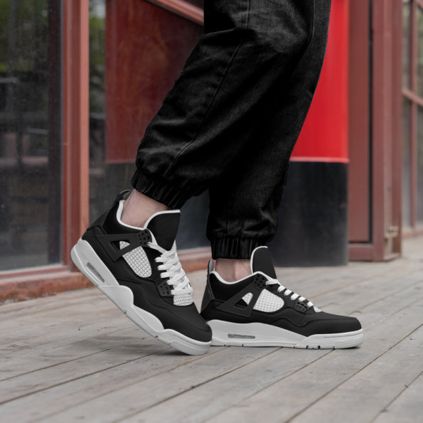Unisex Non Slip Lace Up Breathable Fashion Sneakers - Image 6