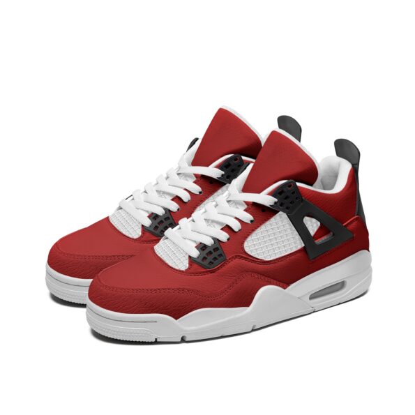 Unisex Non Slip Lace Up Breathable Fashion Sneakers - Image 2