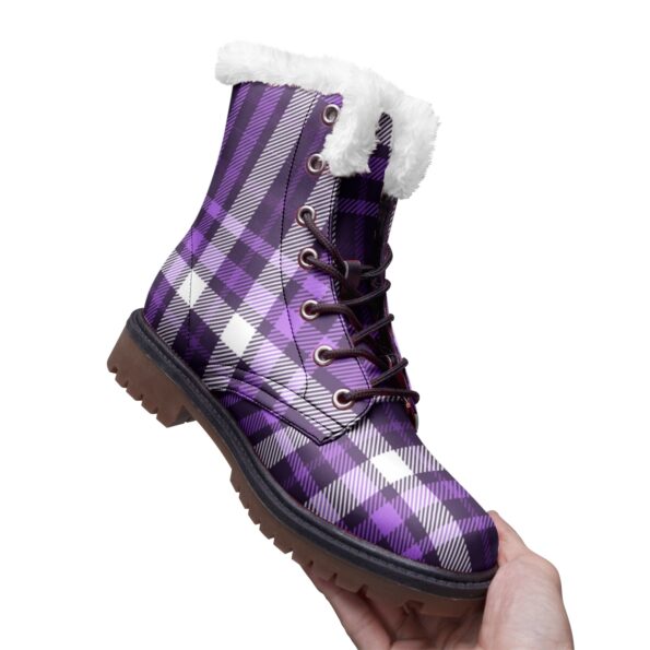 Unisex Lace Up Winter Boots Fashion Comfort Chukka Boots - Image 2