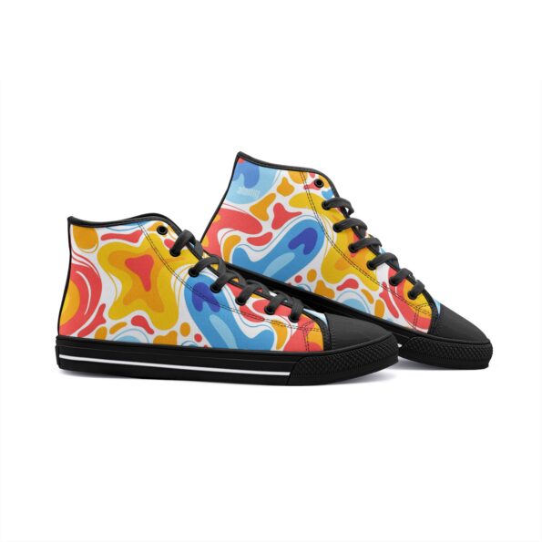 Unisex High Top Canvas Shoes - Image 6
