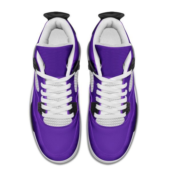 Unisex Non Slip Lace Up Breathable Fashion Sneakers - Image 3