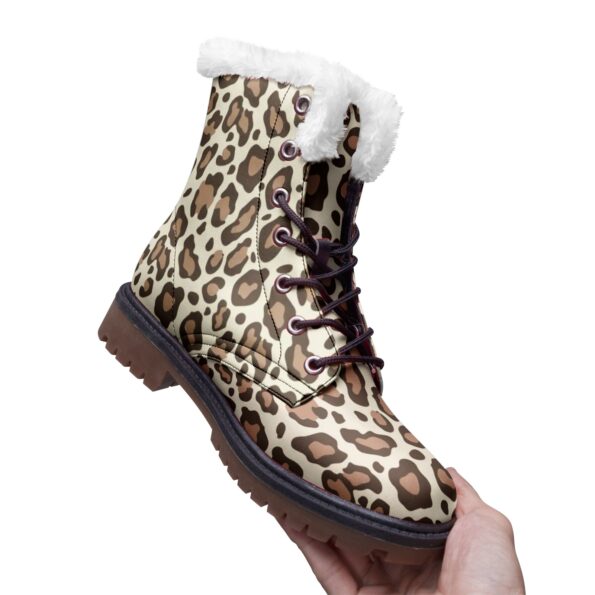 Unisex Lace Up Winter Boots Fashion Comfort Chukka Boots - Image 2