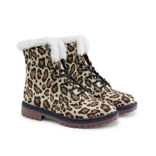 Unisex Lace Up Winter Boots Fashion Comfort Chukka Boots - Image 5