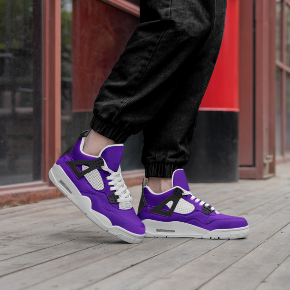 Unisex Non Slip Lace Up Breathable Fashion Sneakers - Image 6