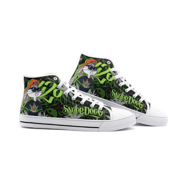 Unisex High Top Canvas Shoes - Image 3