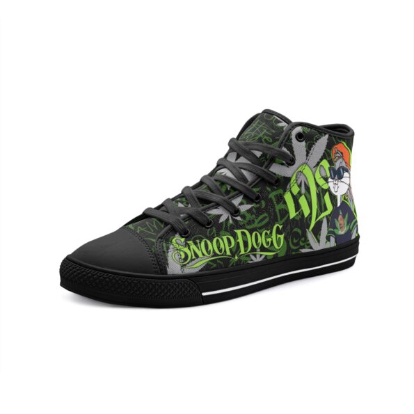 Unisex High Top Canvas Shoes - Image 4