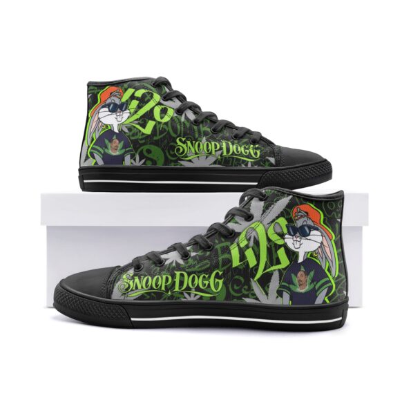 Unisex High Top Canvas Shoes - Image 5