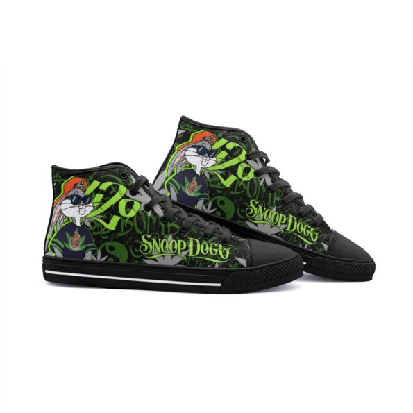 Unisex High Top Canvas Shoes - Image 6