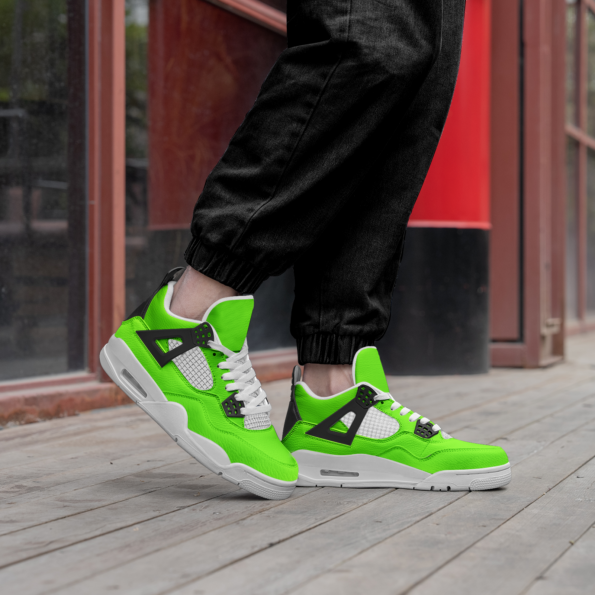 Unisex Non Slip Lace Up Breathable Fashion Sneakers - Image 6
