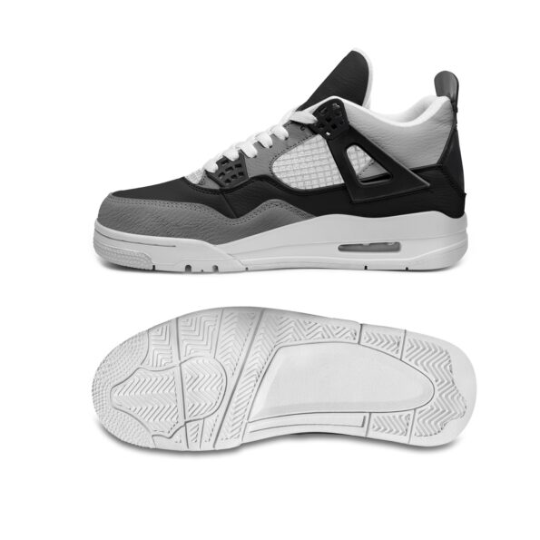 Unisex Non Slip Lace Up Breathable Fashion Sneakers - Image 5