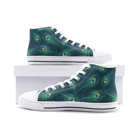 Unisex High Top Canvas Shoes - Image 2