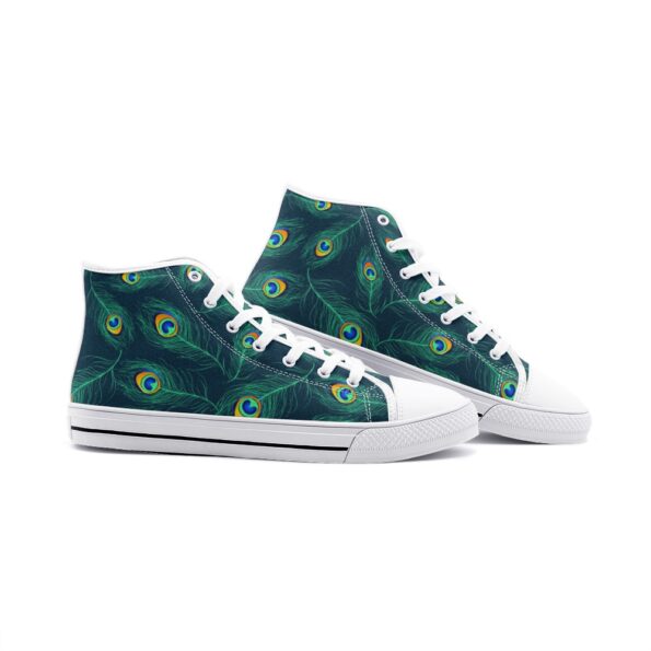 Unisex High Top Canvas Shoes - Image 3
