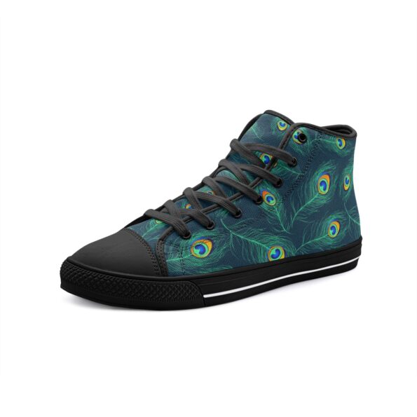Unisex High Top Canvas Shoes - Image 4