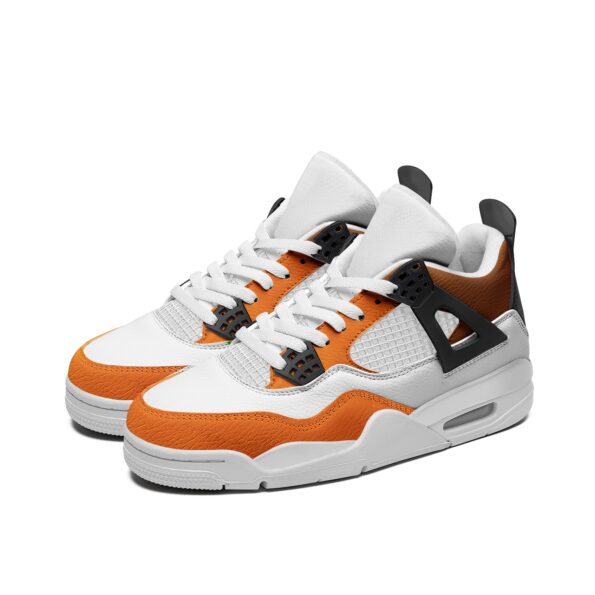 Unisex Non Slip Lace Up Breathable Fashion Sneakers - Image 2