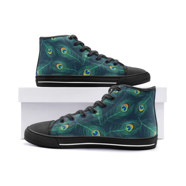 Unisex High Top Canvas Shoes - Image 5