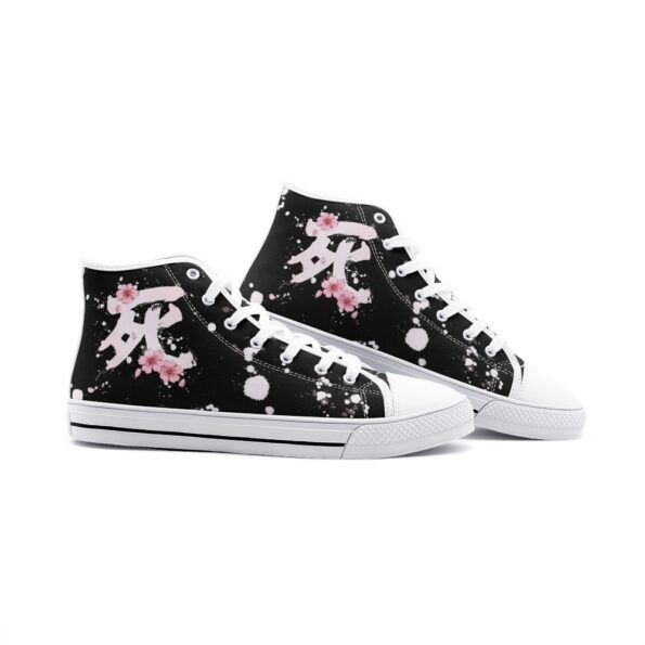 Unisex High Top Canvas Shoes - Image 3