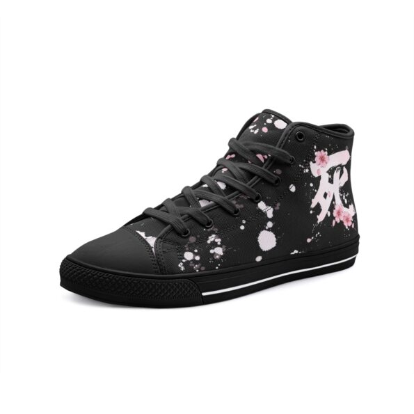 Unisex High Top Canvas Shoes - Image 4