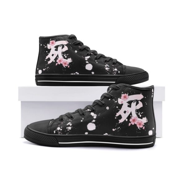 Unisex High Top Canvas Shoes - Image 5