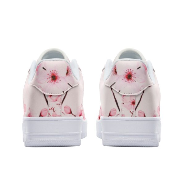Unisex Low Top Leather Sneakers - Image 5