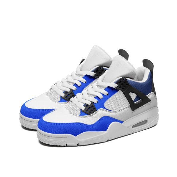 Unisex Non Slip Lace Up Breathable Fashion Sneakers - Image 2