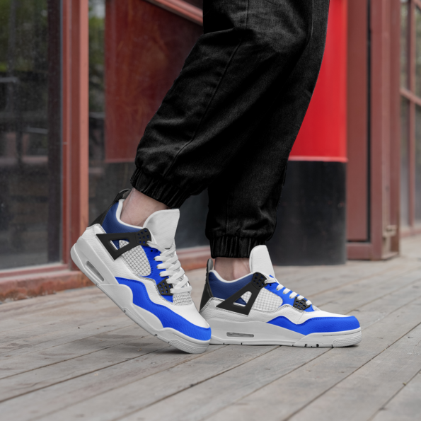 Unisex Non Slip Lace Up Breathable Fashion Sneakers - Image 6