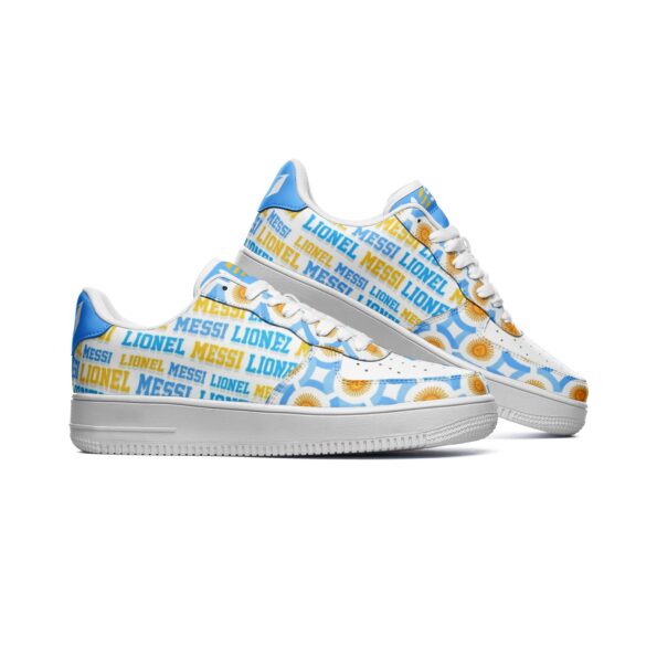 Unisex Low Top Leather Sneakers - Image 2