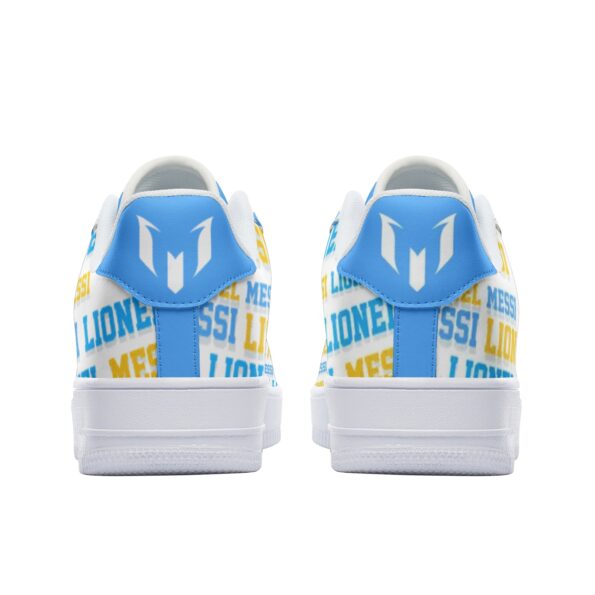 Unisex Low Top Leather Sneakers - Image 5