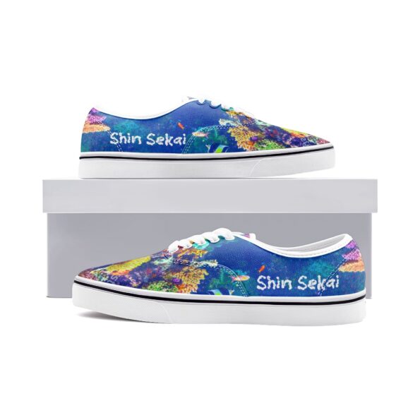 Unisex Canvas Shoes Fashion Low Cut Loafer Sneakers - Image 2
