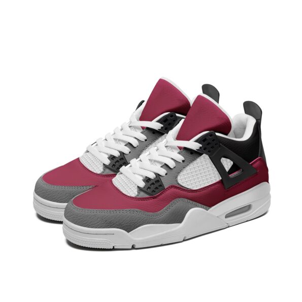 Unisex Non Slip Lace Up Breathable Fashion Sneakers - Image 2