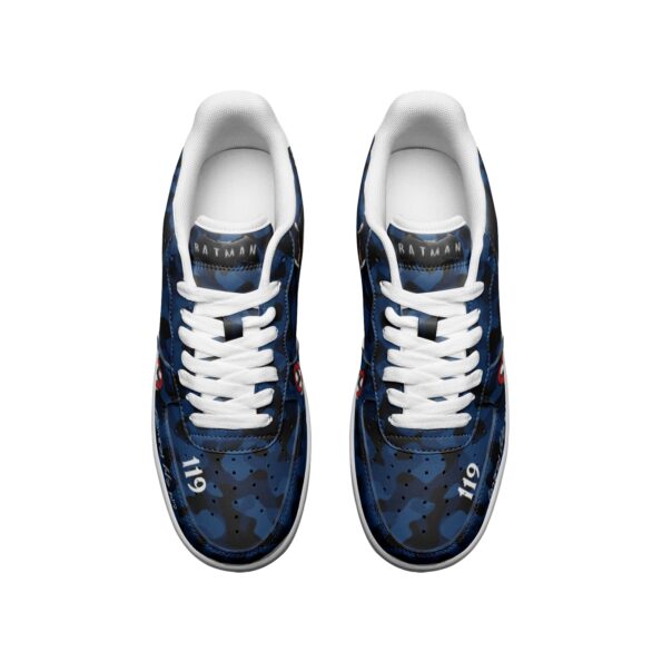 Unisex Low Top Leather Sneakers - Image 3
