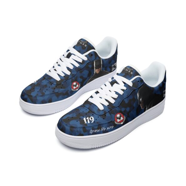 Unisex Low Top Leather Sneakers - Image 4
